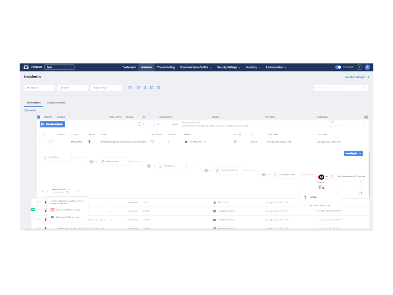 FortiEDR 2–10 users, 1 год